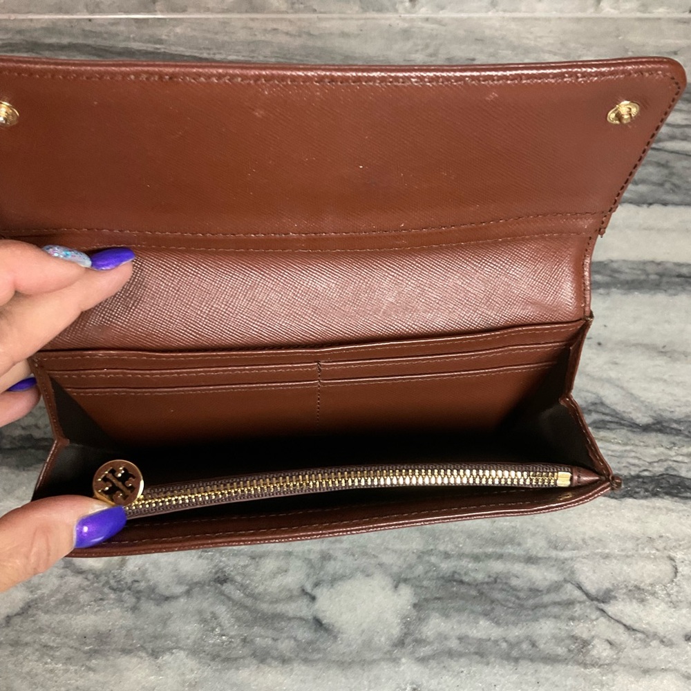Tory Burch‎ Robinson Envelope Continental Wallet - Picture 5 of 11
